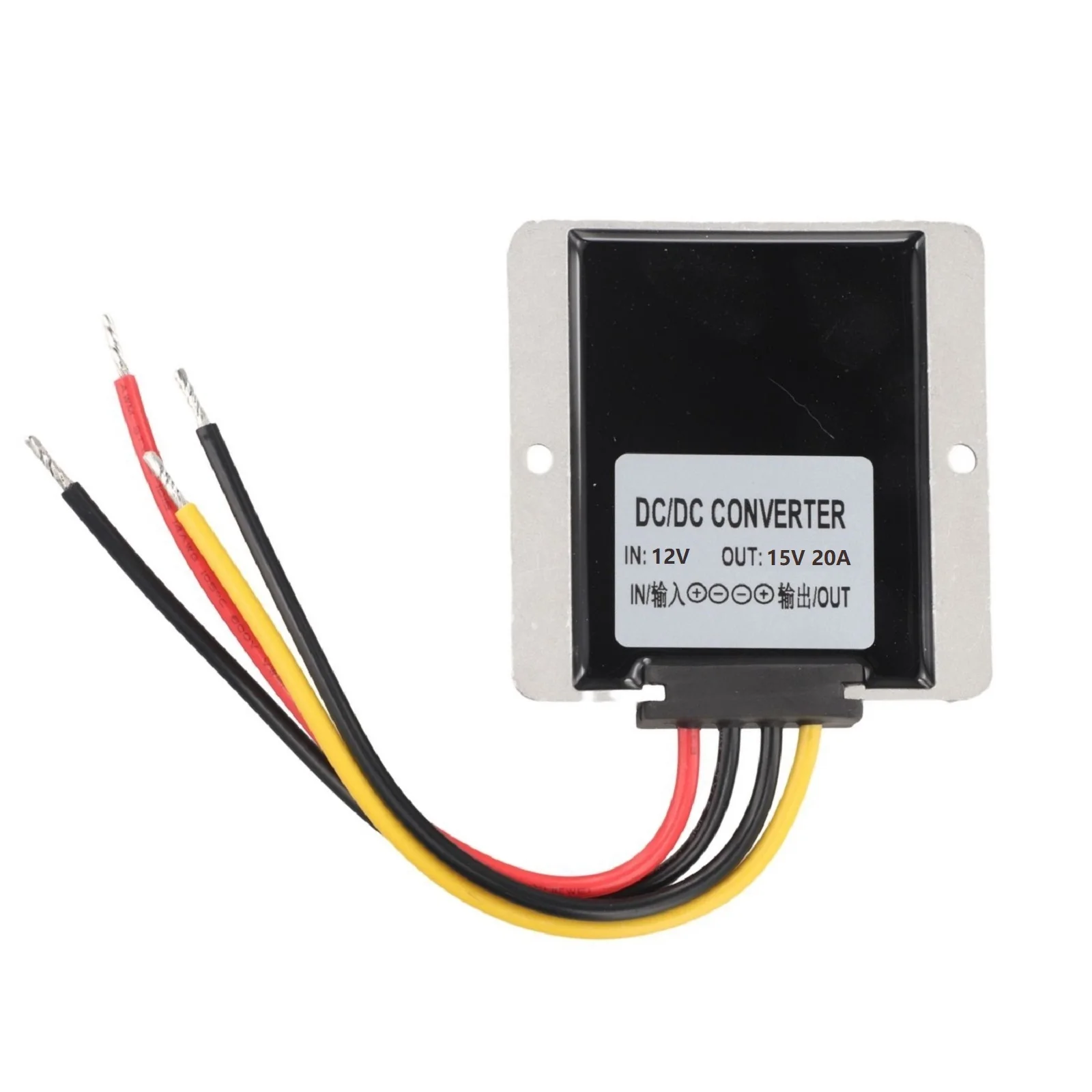 300W 12V to 15V 20A DC-DC Voltage Step-up Converter Module IP68 Rated for Lighting Communication and Power Backup Systems