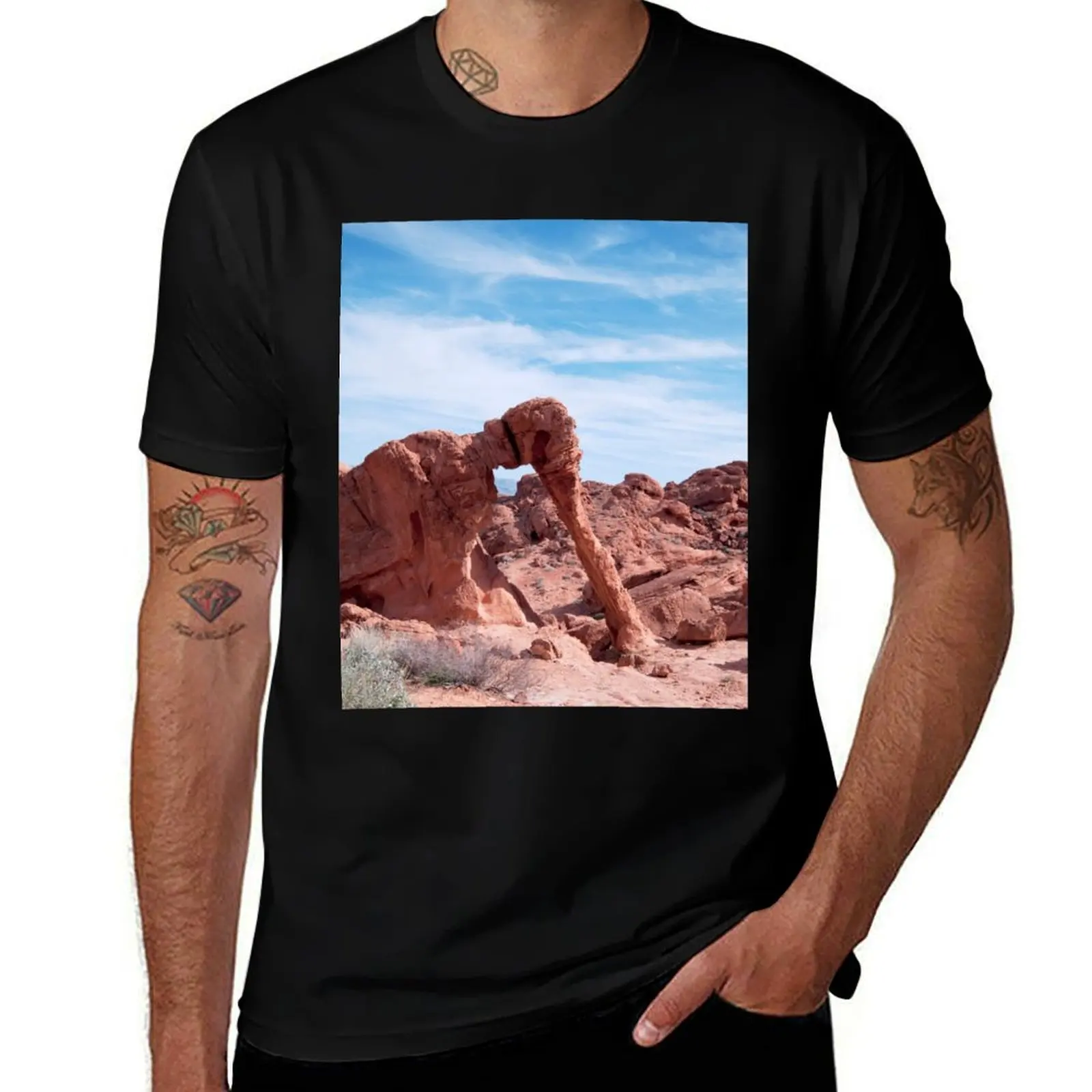 

Elephant Rock T-Shirt graphic t shirts for man t shirts for man slim fit anime t shirts oversize T-Shirt