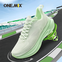 Onemix New Arrival Men SummerLight Weight Breathable Running Shoes Cushioning Protect Knees Sneaker Women Gym Outdoor Sport Shoe