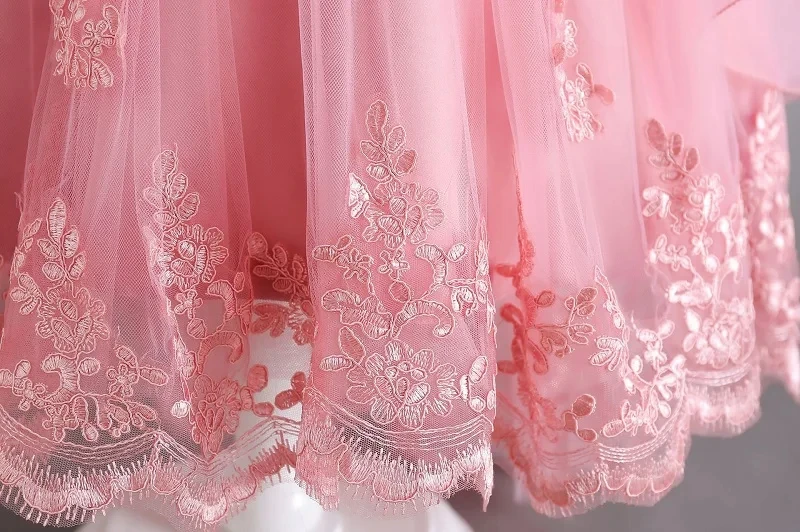 New Girl Birthday Party Sequin Jumpsuit trailing Evening Dress Elegant flower girl Wedding Bridesmaid trailing dress 3-10 Y