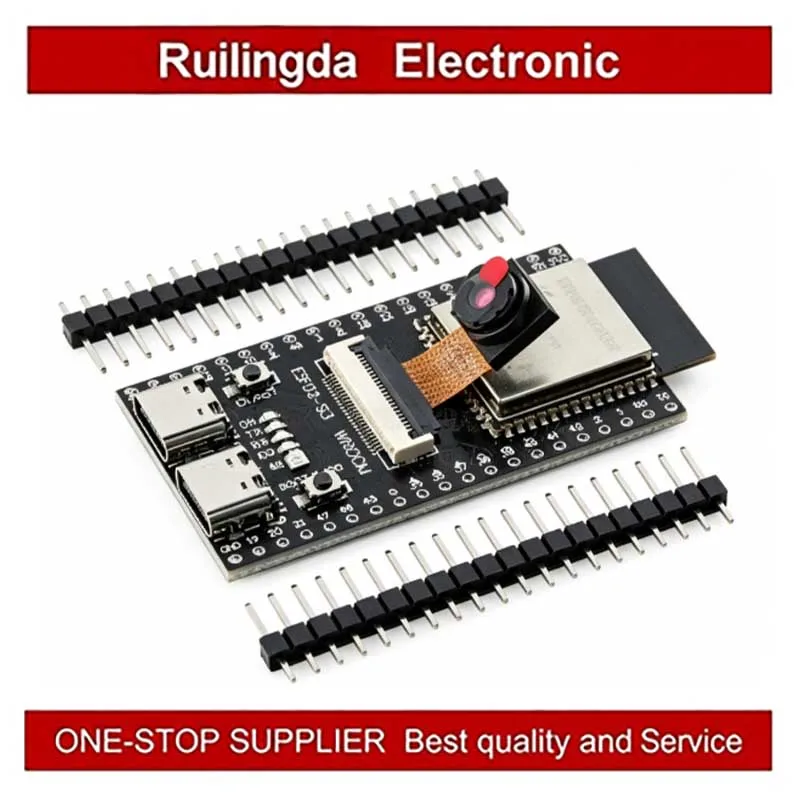 ESP32-S3-N16R8 CAM WiFi Bluetooth Development Board Programming Learning Controller Core Module for Electronics Projects