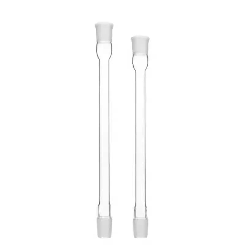 Quartz air-cooled condenser tube, standard mouth, borosilicate glass condenser tube, high temperature resistant