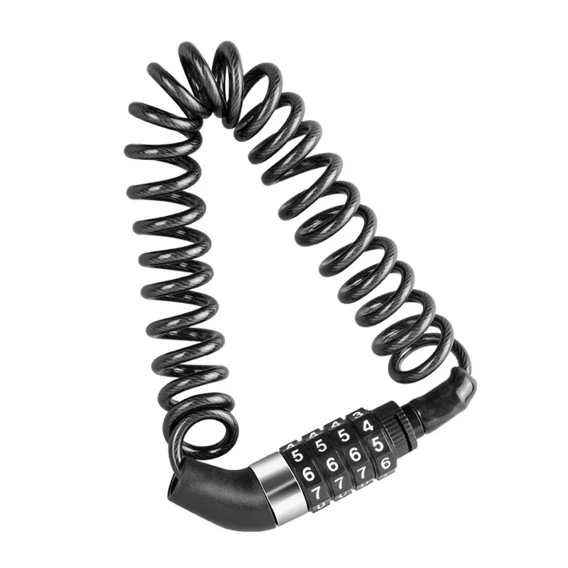 Bicycle lock, wire chain mountain bike, motorcycle anti-theft password reminder, rope luggage lock, helmet lock