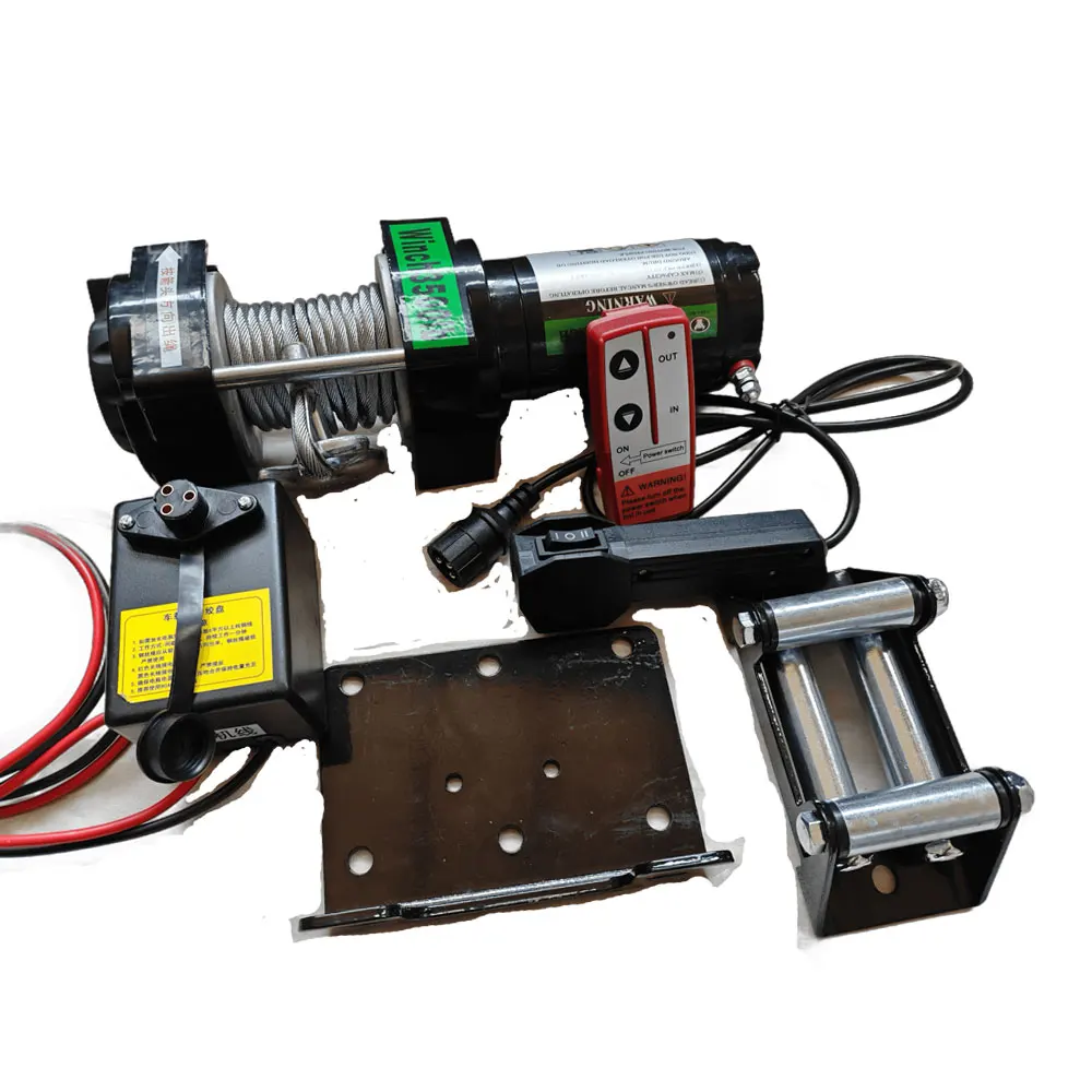 Factory Hot Sale 3000lb 8000lbs 10000lbs Power Winches Strong Sealing Performance Electric Winch 12v