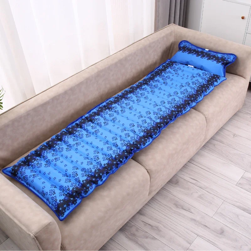 Portable Summer Cooling Water Filled Ice Pad Sofa Cushion Kids Nap Cold Mat Cool Sleeping Bed for Home Office Hot Weather Use view 6
