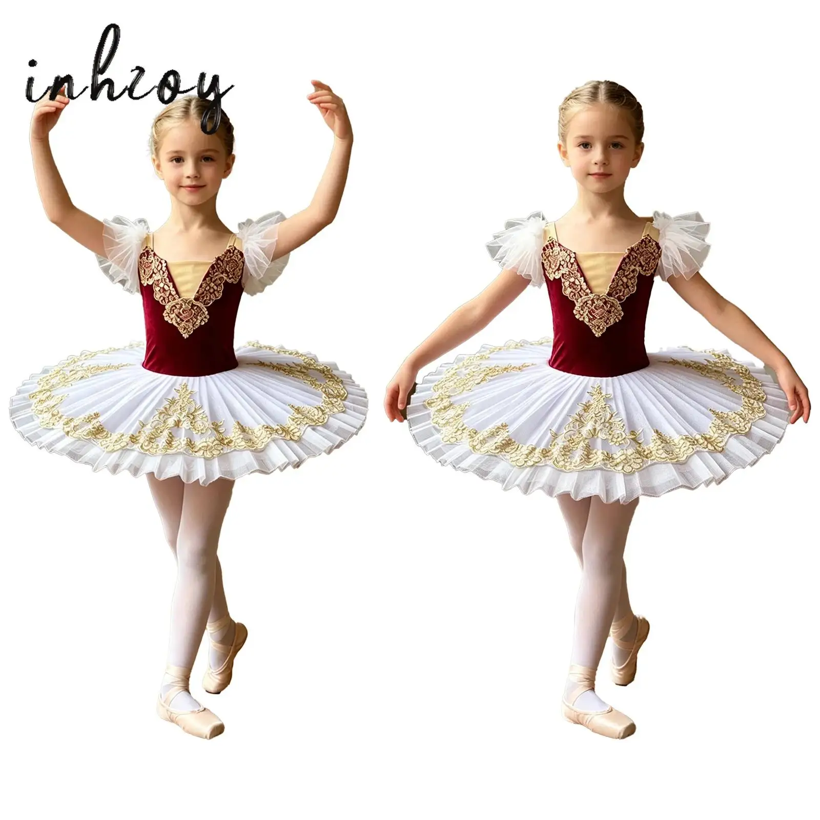 

Summer Ballet Dresses Kids Outfit Dance Costumes Girls Clothes Vestidos Ballerina Girl Dress Tutu Ballet Leotards Children's Day