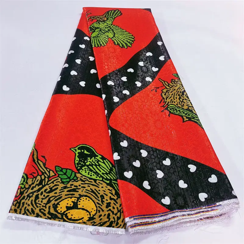 قماش دانتيل جاكار أفريقي مزركش ، فستان ذاتي الصنع ، طلاء نيجيري ، قماش خياطة للحفلات ، جودة عالية ،