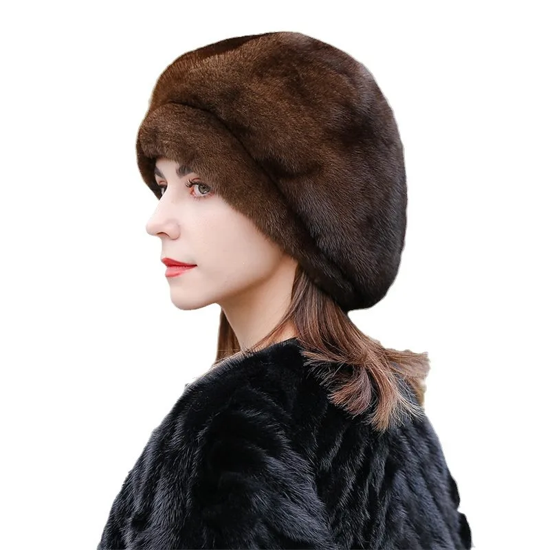 

Mink hair whole mink beret