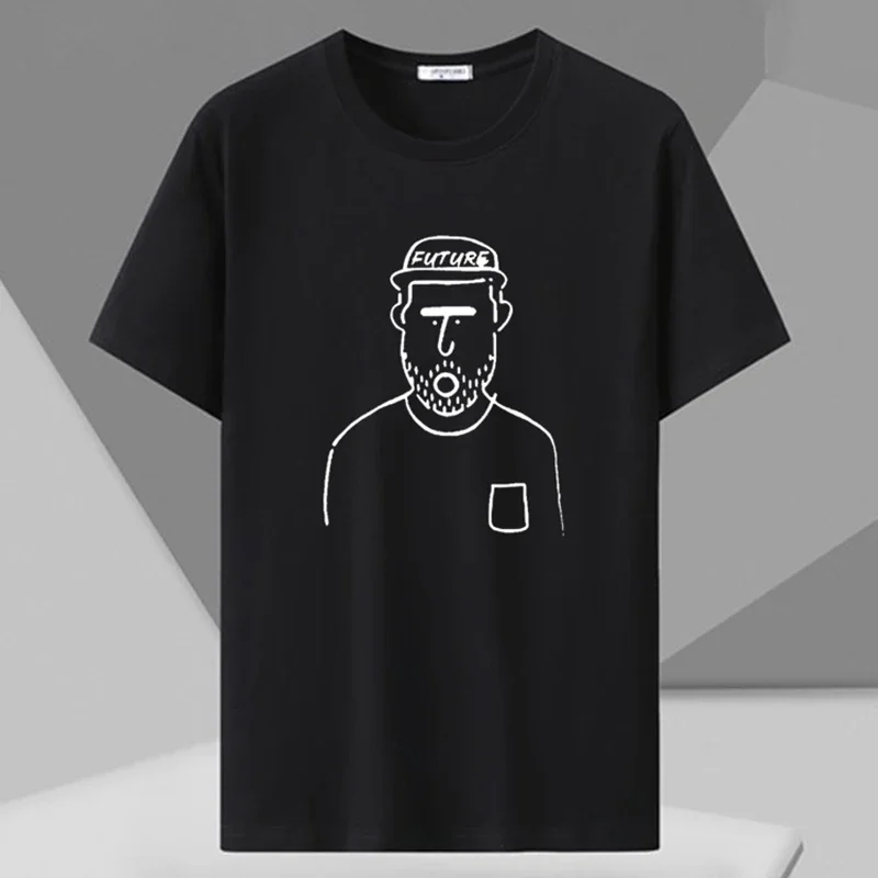 Plus Size Printed T Shirt Men 5XL 6XL 7XL 180kg Loose Short Sleeve Tee Oversized Tops Big Size Men Clothing 티셔츠 반팔 남자 Camiseta image 5