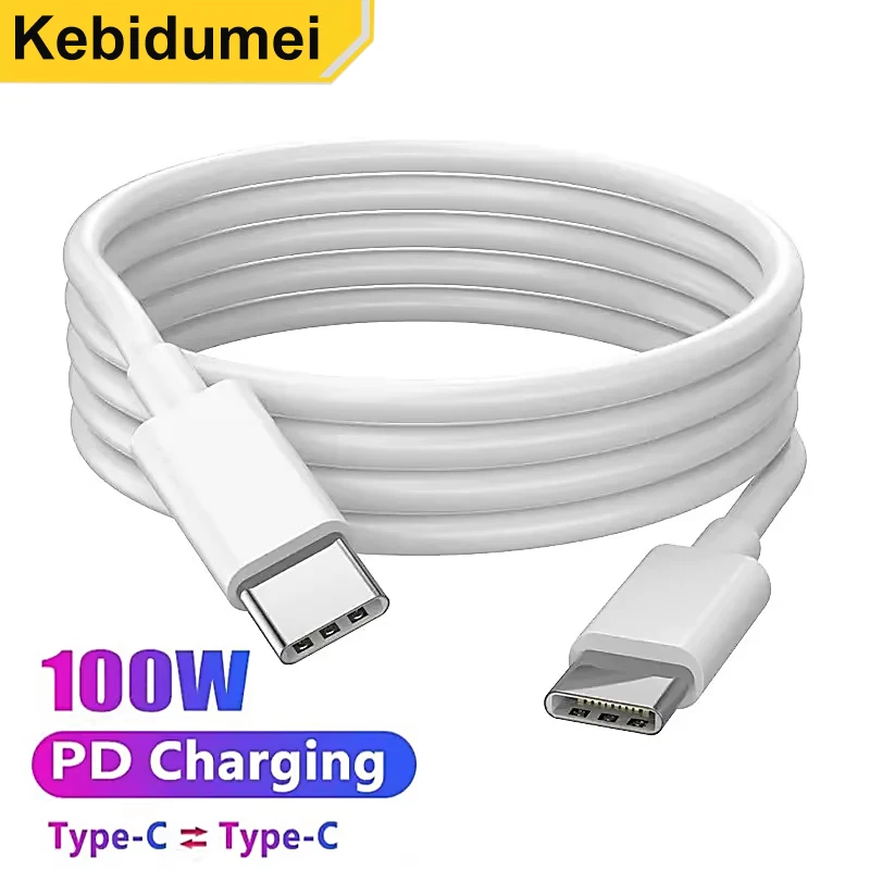 

PD 60W USB C to USB Type C Cable Fast C to C Charge Data Cable Type C To Type C Data Line For Huawei Samsung Xiaomi Macbook iPad