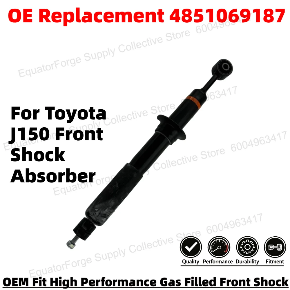 Comfortable Direct Fit High Stability Premium Durable Front Shock Absorber for Toyota J150 OE Number 4851069187