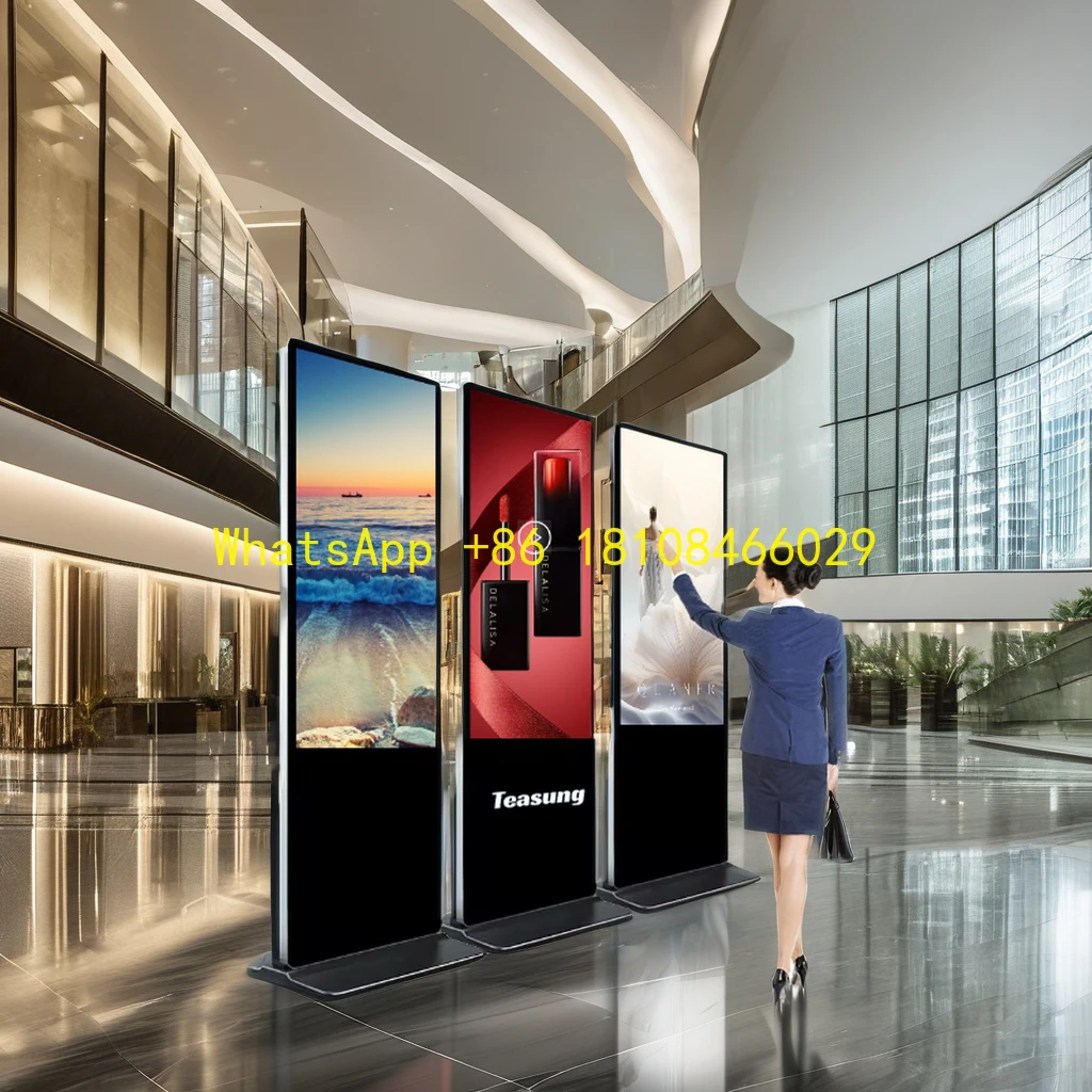 Factory Supply  LCD Display Android 11 4+32GB IR Touch Advertising Screen Digital Signage for Shopping Mall
