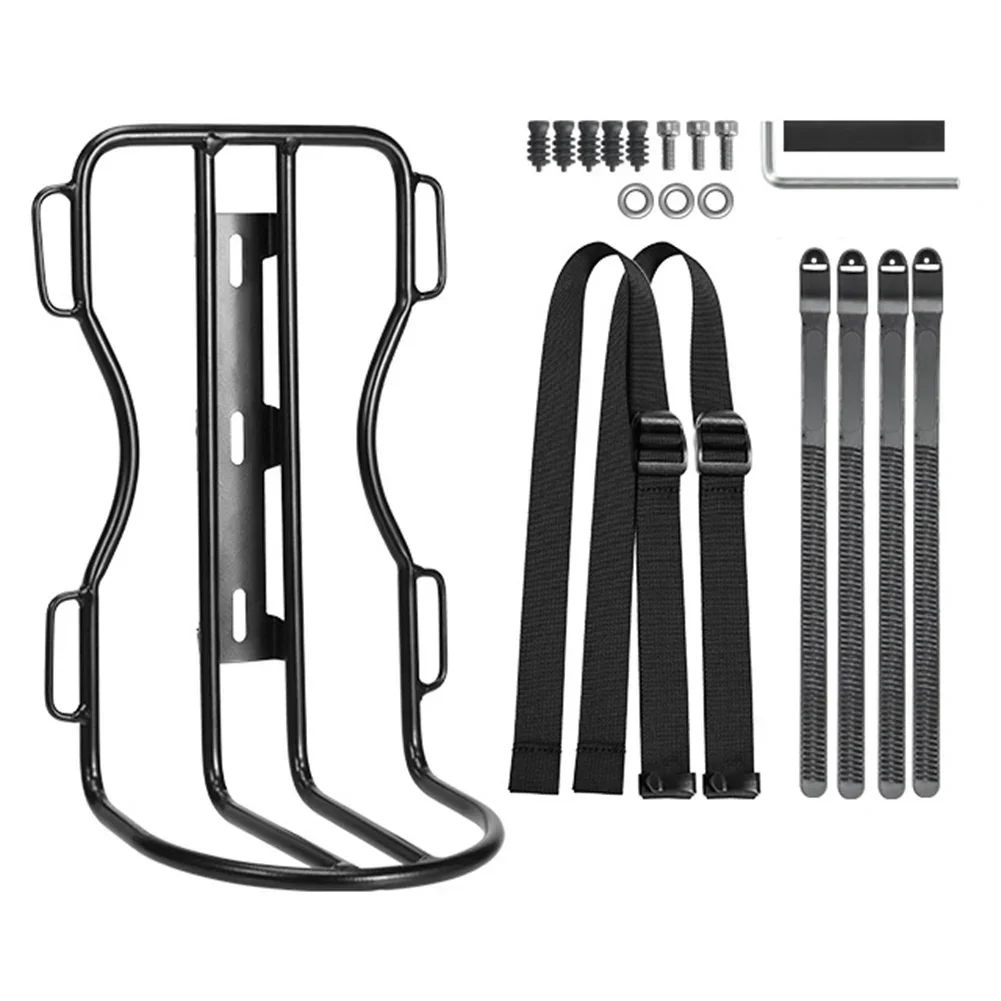 

10L Bike Bag Aluminum Alloy Rack Outdoor Activities 25x15x13cm Adjustable Bike Rack Bag Compatible With E-bike