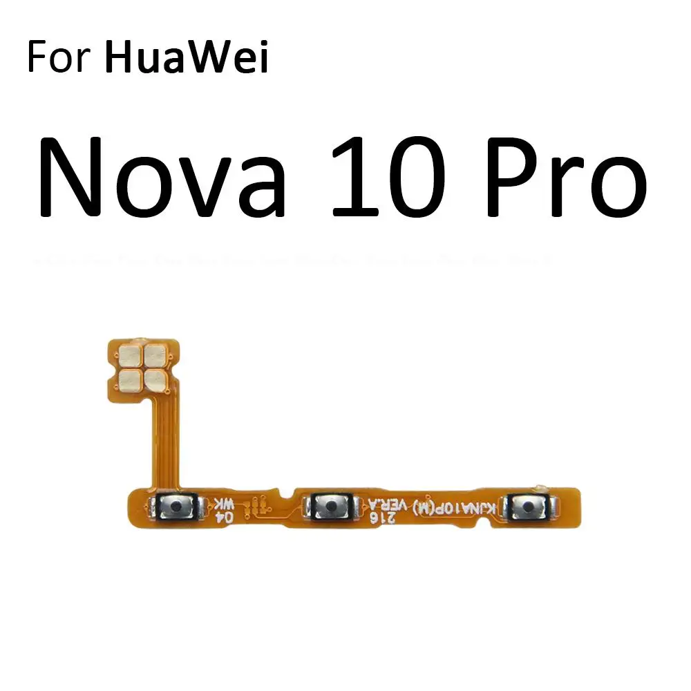 Switch Power ON OFF Button Flex Cable For HuaWei Nova 10 10z 9 8i Y61 Y70 Y71 Y90 Pro Plus SE Mute Silence Volume Key