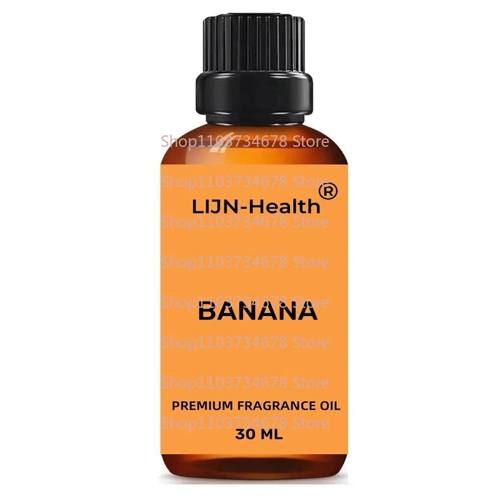 LIJN-Health Fragrance Oil - Banana Scent 30ml - Candle Scents, Soap Making, Diffuser Oil, Fresh Scents