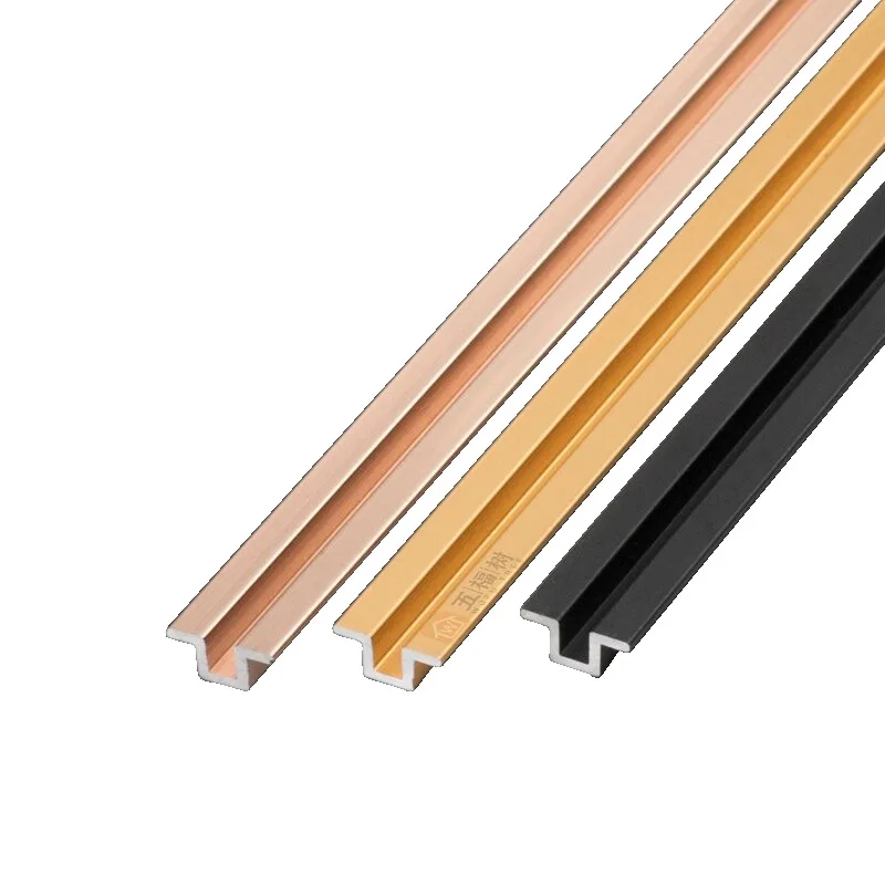 Customized. U-Shaped Bar Aluminum Alloy Several-Type Card Slot Pressing Strip Several-Type Flanging Strip Door Insertion Strip B