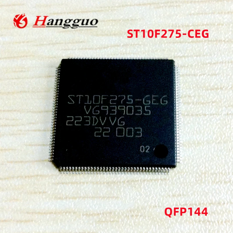 

5Pcs/Lot Original ST10F275-CEG ST10F275 TQFP144 Car Computer power supply module CPU chip 20X20X1.4MM Thin package