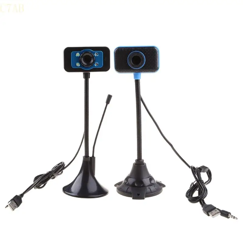 

C7AB USB PC Camera записывает веб -камера веб -камера с микрофоном для компьютера для ПК Live Roadcast
