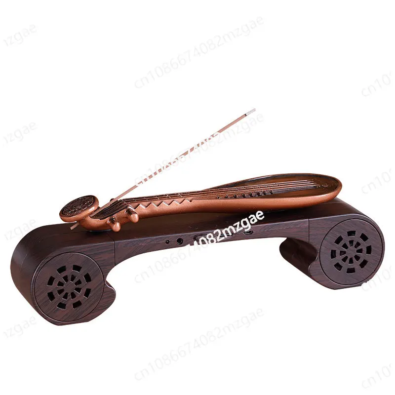 Pipa Guqin Classical Music Machine Tea House Tea Room Player Incense Plug Bluetooth Audio Yoga Light Music