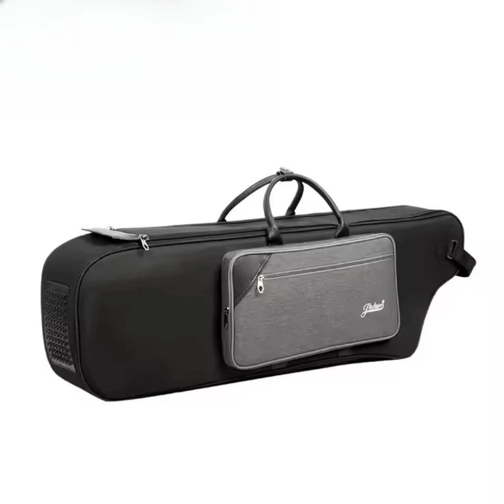 Ultra Strong Durable Bari Sax Backpack EVA Oxford Fabric Hard Shell Protective Bag Portable Fashion Baritone Saxophone Case