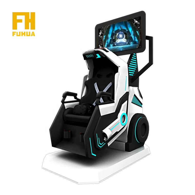 360 Degree Virtual Reality VR Flight Simulator Indoor 720 Big Pendulum Roller Coaster 9D Chair Machine Metal For School