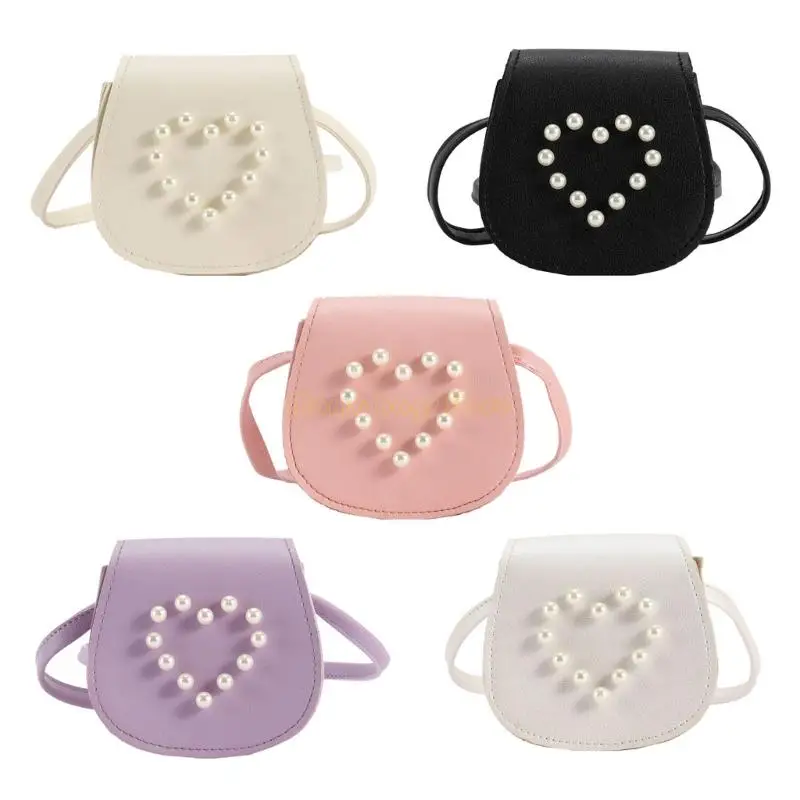 

X90D Shoulder Bag for Girl Children Aged 3-10 Years Trendy Mini Bag PU Leather Bag