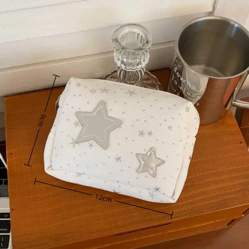 Star Elements Kosmetiktasche Mini Multifunktionale Reise-Aufbewahrungstasche Tragbare Clutch-Tasche für Damen – Detail 8