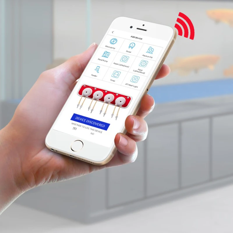 Jebao Jecod Smart Doser MD-4.4 AP+WiFi-Steuerung Aquarium Automatische Dosierpumpe für Korallenriff-Aquarien – Detail 6