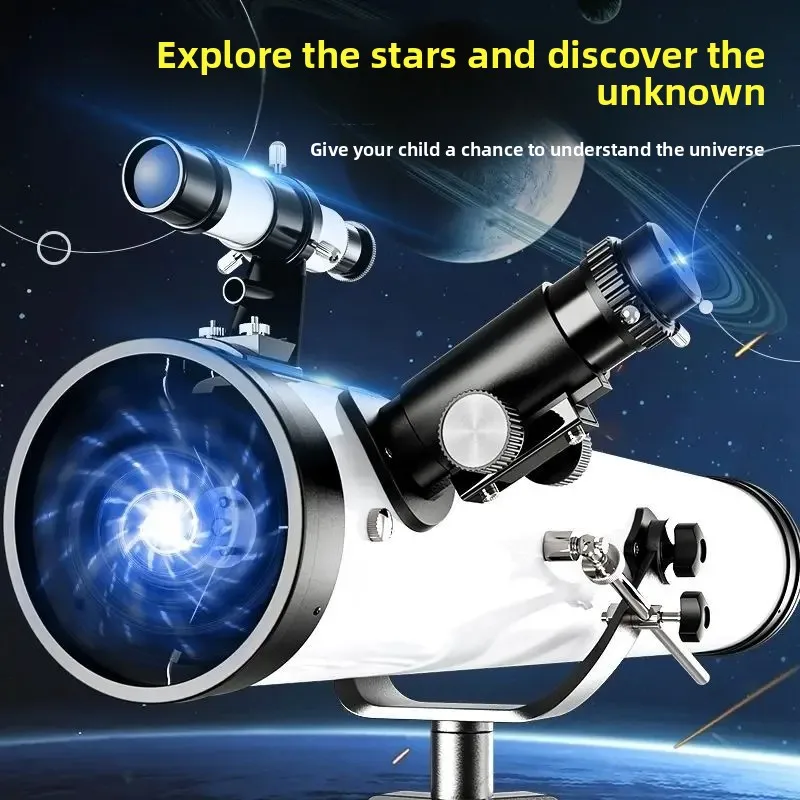 

Астрономический телескоп с супер большой апертурой, профессиональное наблюдение за луной, мощный автоматический поиск звезд, подарок для взрослых