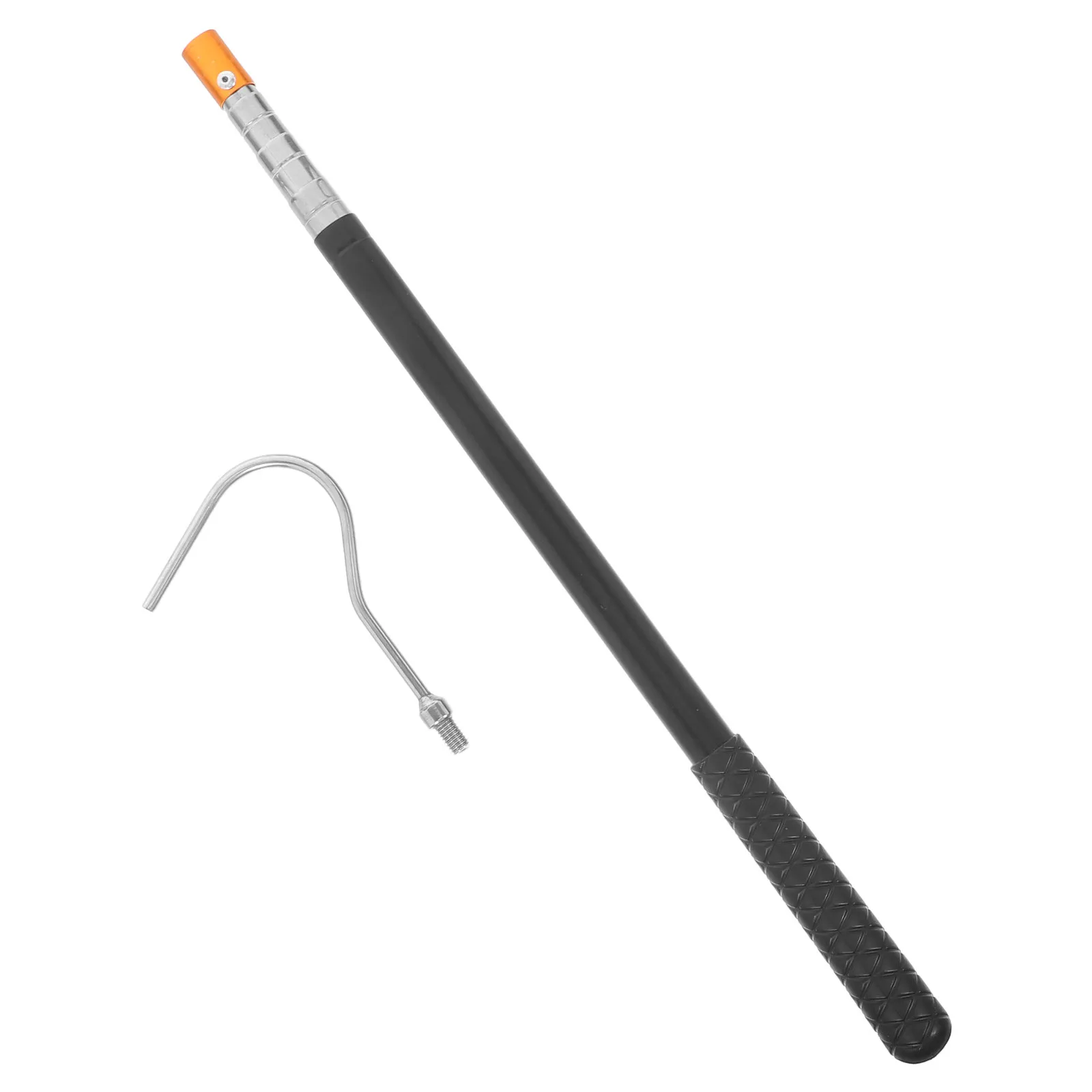Stainless Steel Attic Pull Down Hook Telescopic Rod for Rv Awning Window Opening Loft Door Access Tight Space Friendly