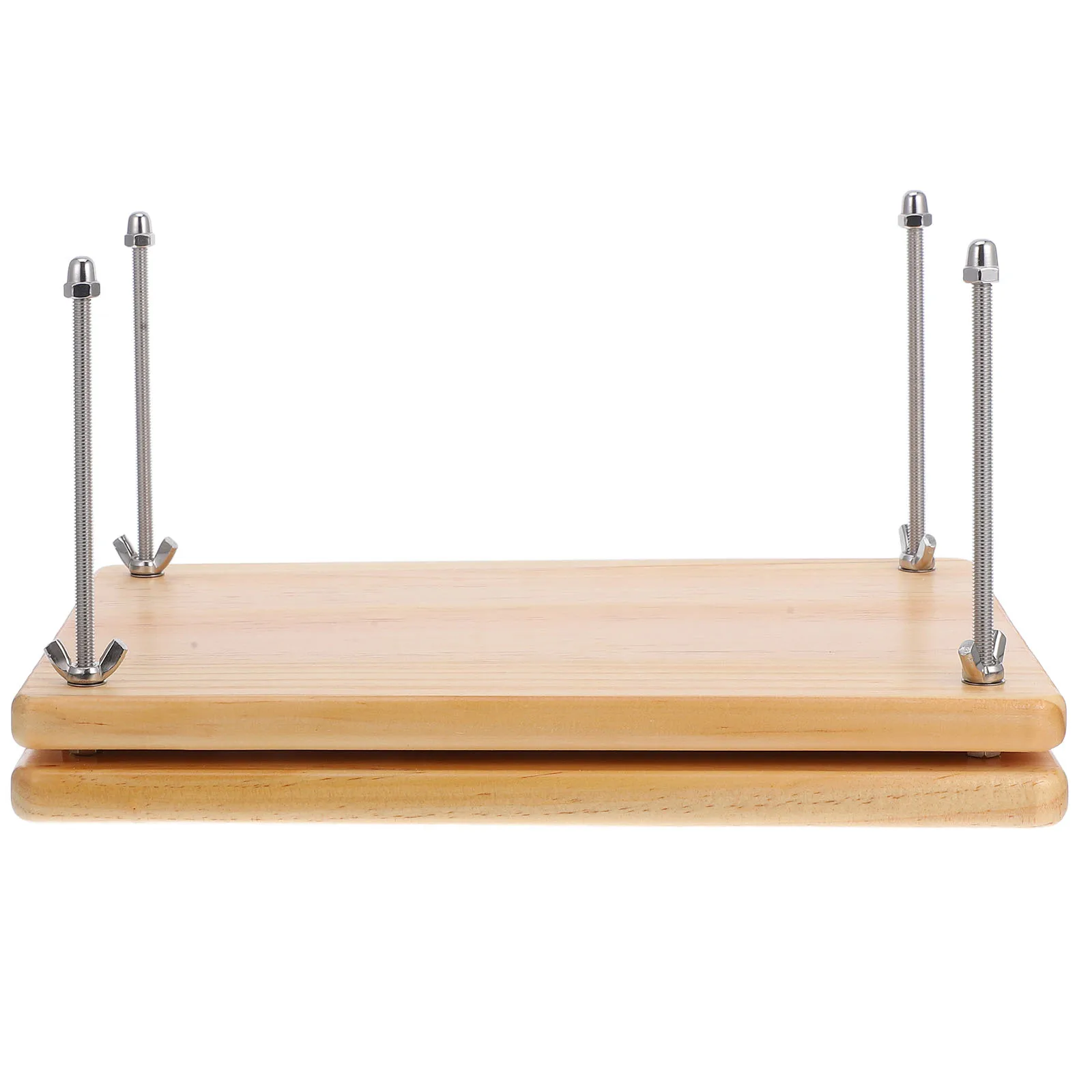 

Wooden Book Pressing Plate Compact Strong Manual Bookbinding Tool Press Plate Supplies Binding Supplies Book Binding