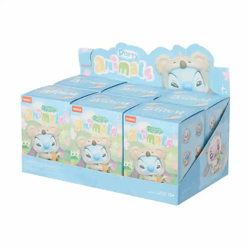 

2028 Disney Lilo Stitch Series Animal Party Blind Box Cute Surprise Box Figurine Decoration Kawaii Cute Doll Xmas Hallowmas Toy