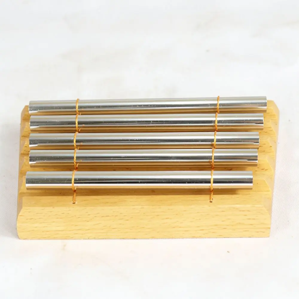 Natural Beech Wood Percussion Instrument Music Chime Kids Educational Rhythm Toy Sensory Development Sound Practice