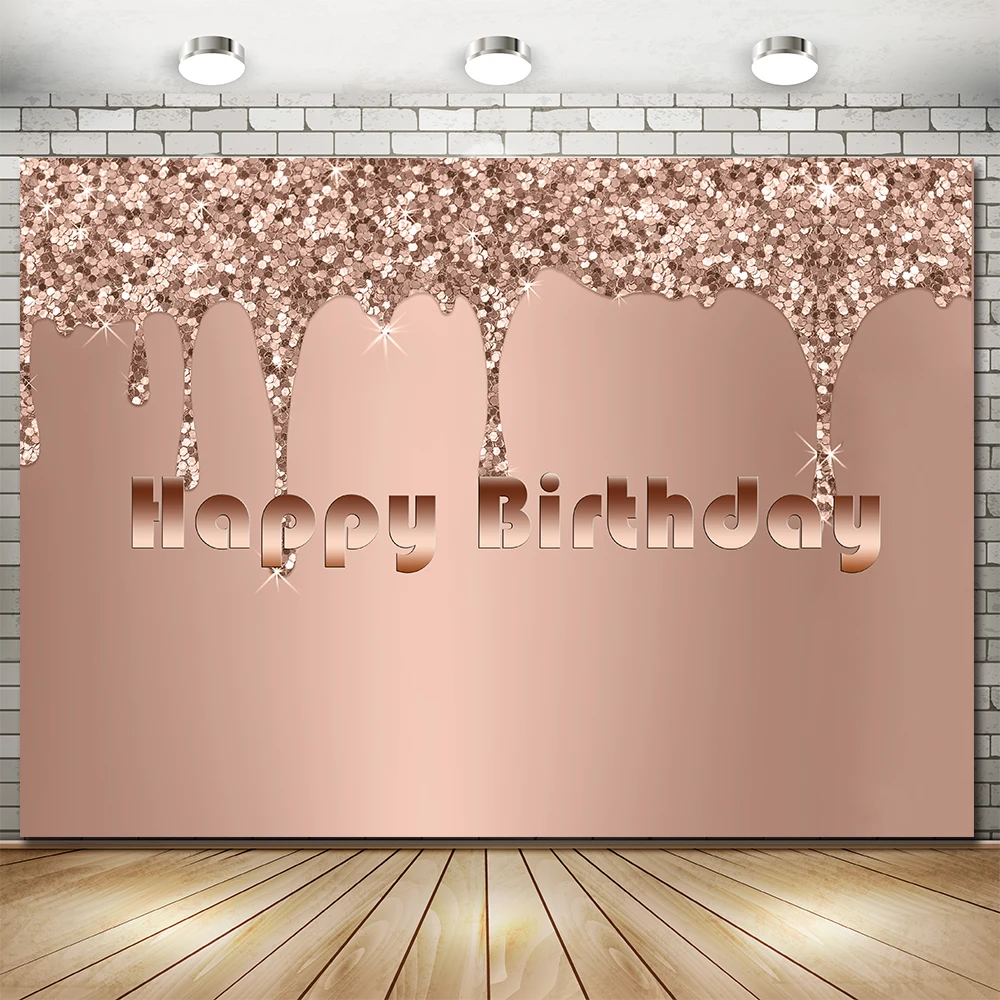 

Custom Name Gold Silver Glitter Dots Birthday Party Banner Backgrounds Children DIY Photography Backdrops Photo Studio Props