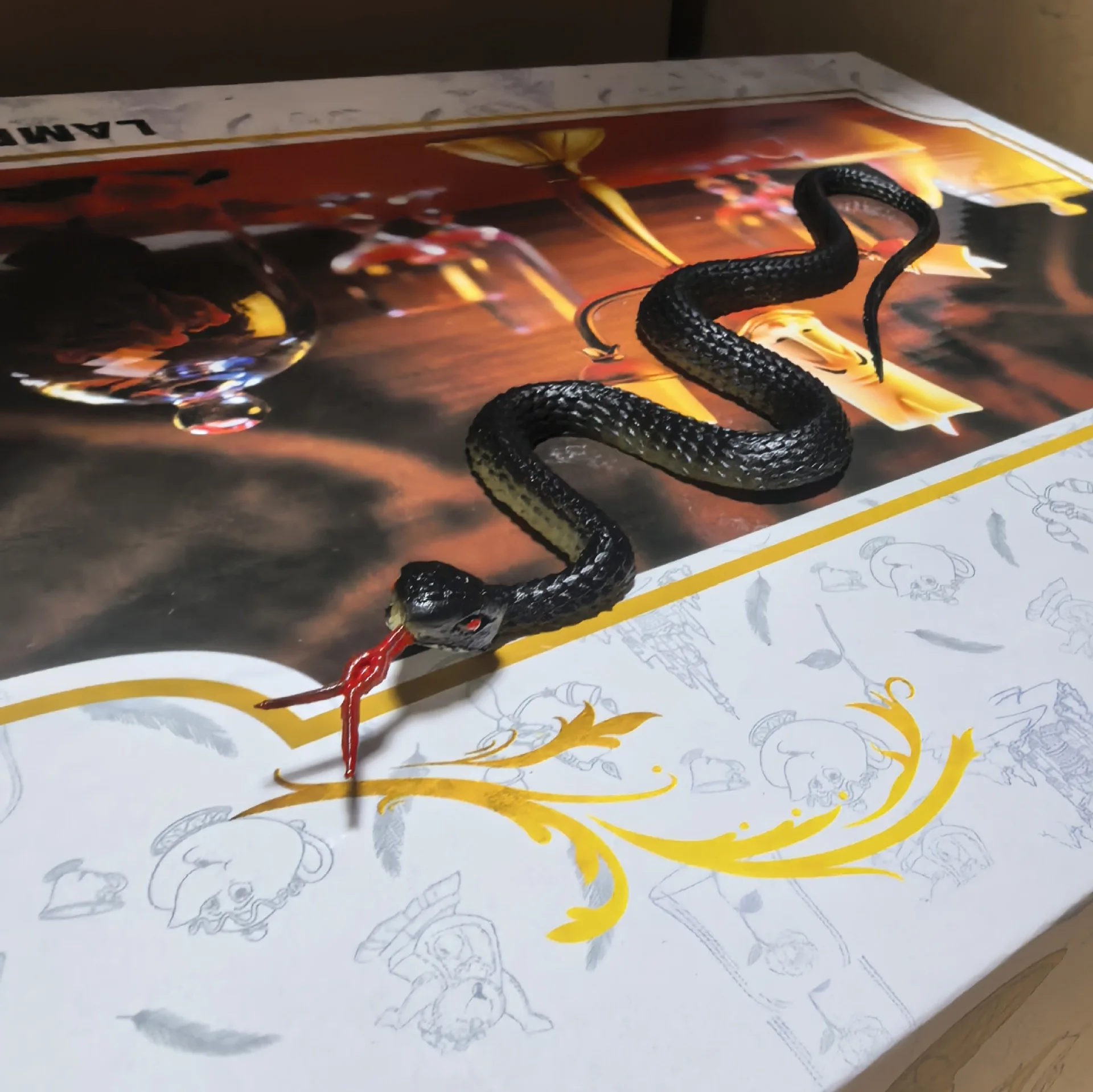 45 سنتيمتر لطيف وهمية لعبة مطاطية واقعية ثعبان محاكاة Anaconda مخيف هالوين لتخويف الطيور الدعائم المزحة خدعة لعبة