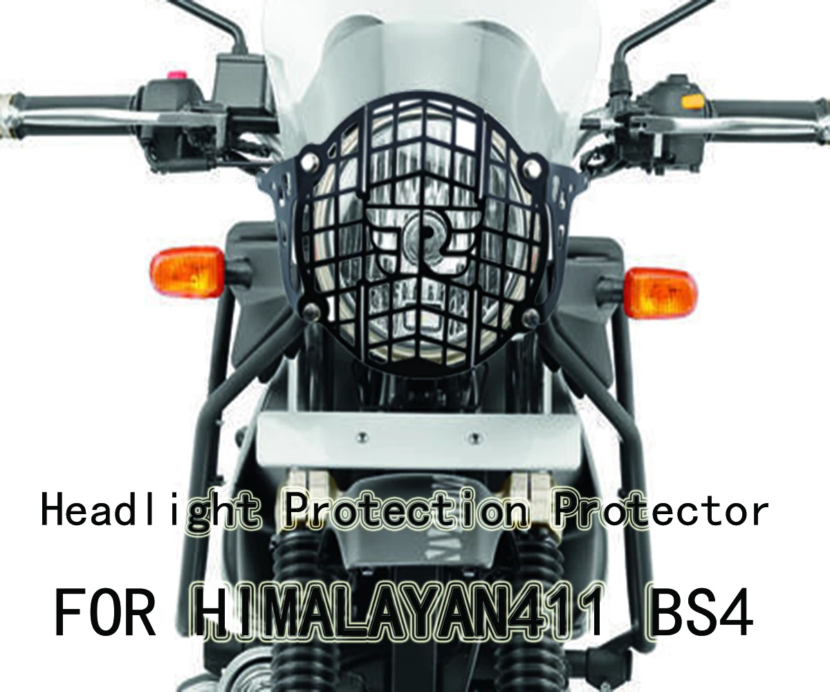 

For Royal Enfield Himalayan 411 2021 - Motorcycle Headlight Protection Protector Headlight Film Guard Front Lamp Cover