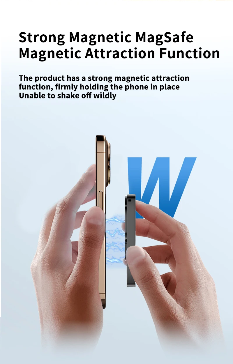 Magnetisches Projektionsgerät für Mobiltelefone, Rückseite - Hochauflösendes Selbstporträt, Drahtlose Projektion Ist Äußerst Bequem – Detail 9