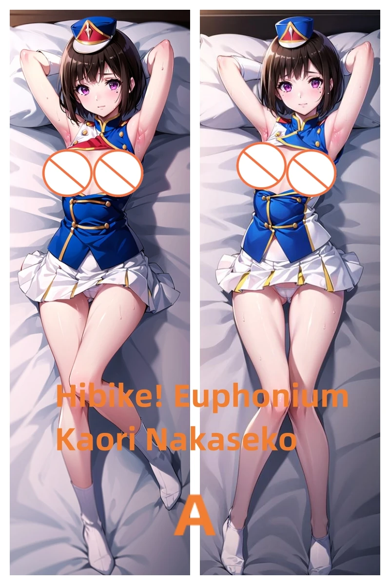 Dakimakura Anime Pillow Case Hibike! Euphonium Kaori Nakaseko Double-sided Print Of Life-size Body Pillowcase Gifts Can be