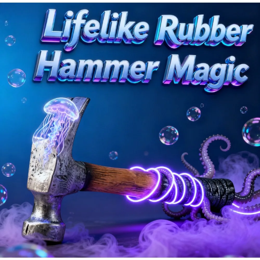 

Реалистичный резиновый молоток, фокус, трюк, появляющие карты, ментализм, сценический реквизит, игрушки для вечеринок и шутки