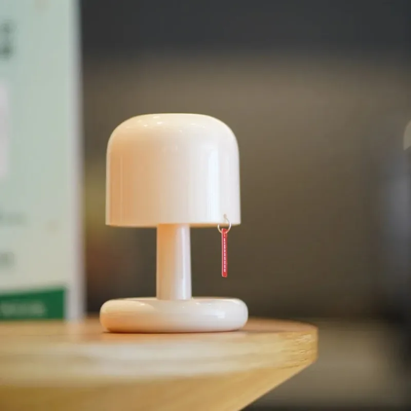 

Миниатюрная креативная настольная лампа в форме гриба с USB-подзарядкой, светодиодный ночник для кофейни, дома, декора спальни