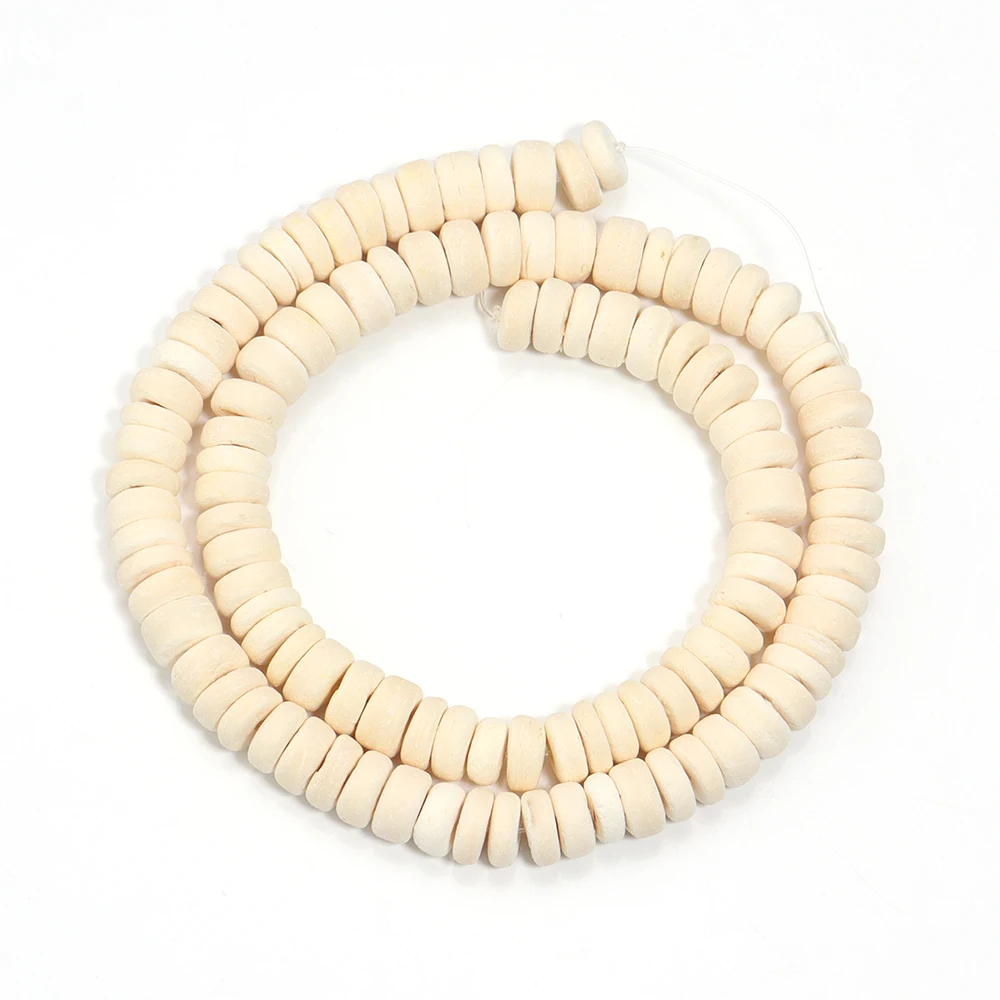 110/300 stücke Runde Kokosnussschale Holzperlen Bunte Holzperlen Lose Perlen Für Schmuck Machen DIY Halskette Armband Accessori – Detail 6
