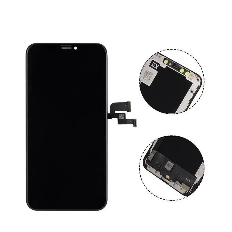 GX OLED For iPhone X Display XR XsMax 11 13 OLED Best GX Hard OLED For iPhone 14 LCD Screen OLED Digitizer Assembly Replacement