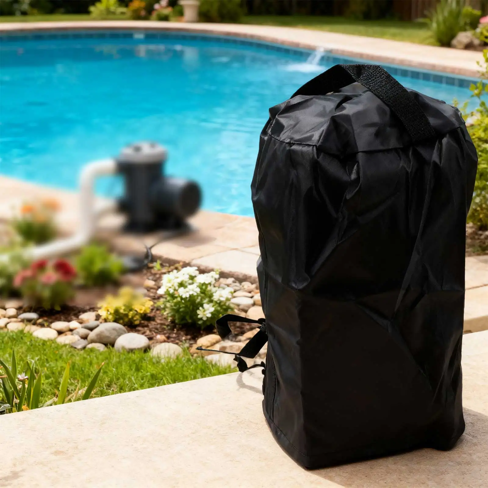Weather Resistant Sand Filter Cover for Intex Pool Pumps Designed for Ultimate Protection Against Rain and Sunlight