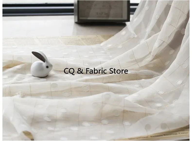 جديد تنفس الشيفون قطع زهرة النسيج السويسري نقطة الذهب سلك شعرية الجاكار النسيج DIY بها بنفسك السيدات فستان قميص