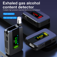 Portable Breathalyzer Rechargeable Professional-Grade Accuracy Portable Breath Alcohol Tester for Personal Professional Use Pro