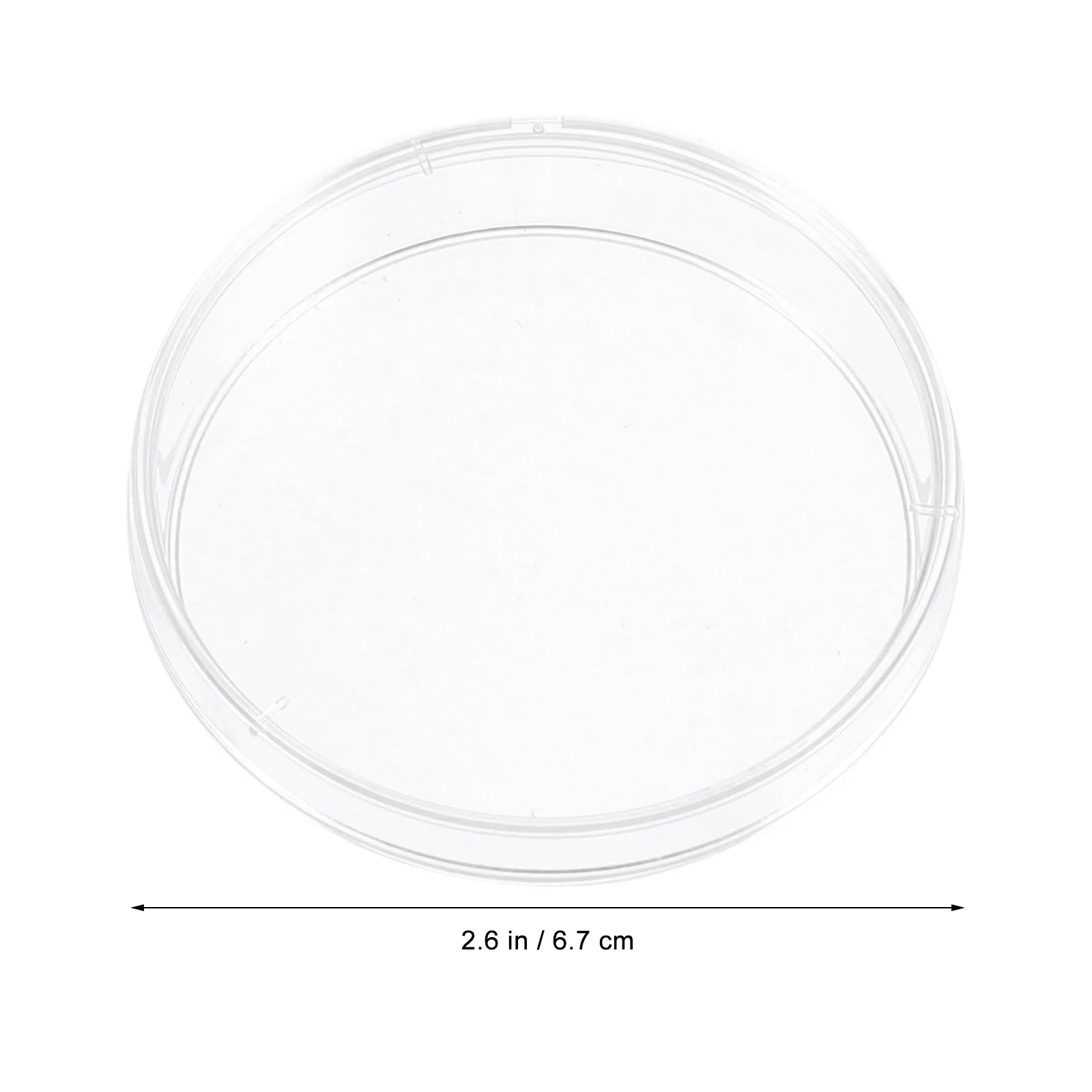 

30 Pcs Cell Culture Dish Bacteria Dishes Petri with Lids Plate Plastic for Science Projects