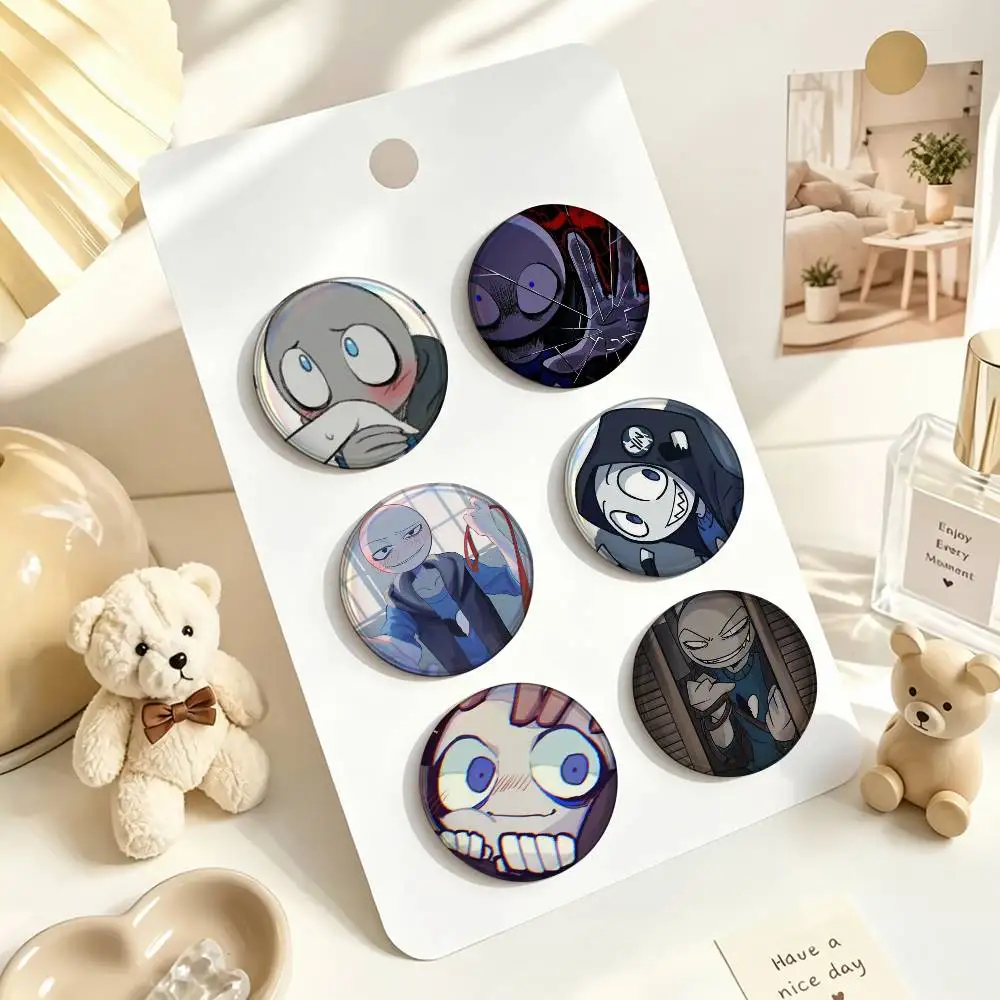 Game Peter Y-Your B-Boyfriend  Custom Enamel Pin Badges 25mm 32mm 44mm 58mm Backpack Hat Decor Toys Gifts