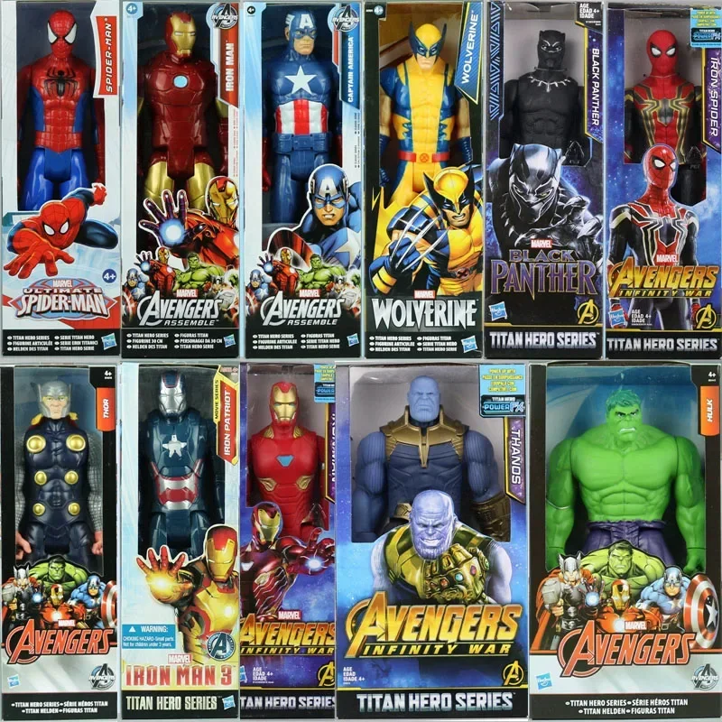 

Фигурка героя из серии «мстители», «Титан», «Капитан Америка», Черная пантера, муравьиный человек, Железный человек, Тор, Человек-паук», экшн-фигурка, игрушка в подарок, 12 дюймов, 30 см