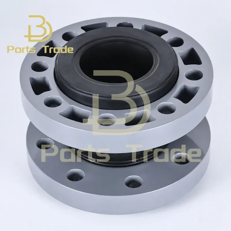 for UPVC Flexible Rubber Soft Joint PPH Loop Flange CPVC Shock Absorber Expansion Joint Flexible Pipe Anti-corrosion