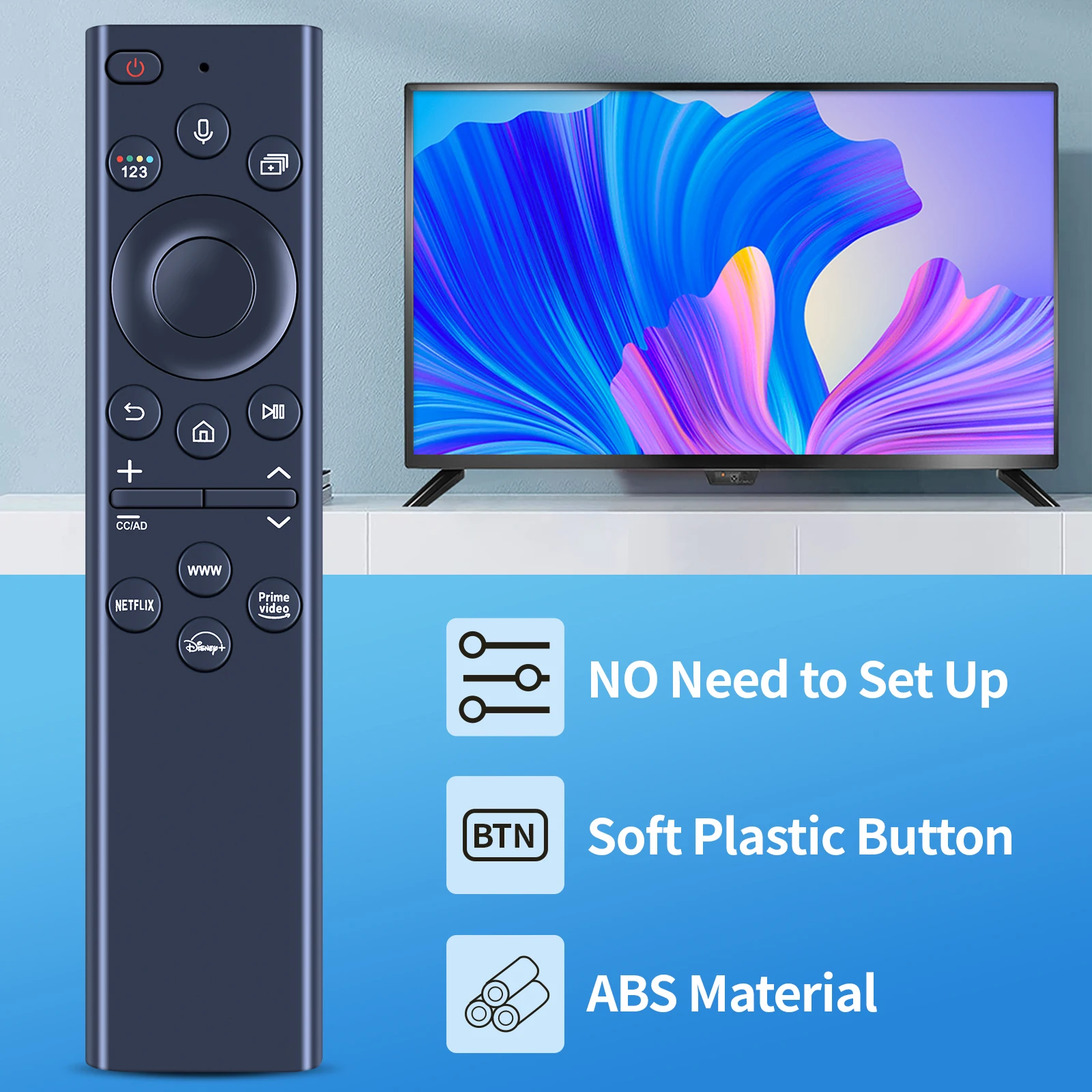 BN59-01385D جهاز التحكم عن بعد الصوتي الشمسي لتلفزيون سامسونج 4K QLED QE65QN800BT QE65QN900BT QE75Q70BAT QE55Q60BAUXTK QE55QN700BTXTK QE